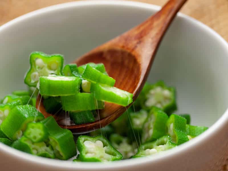 Boiled Cut Okra