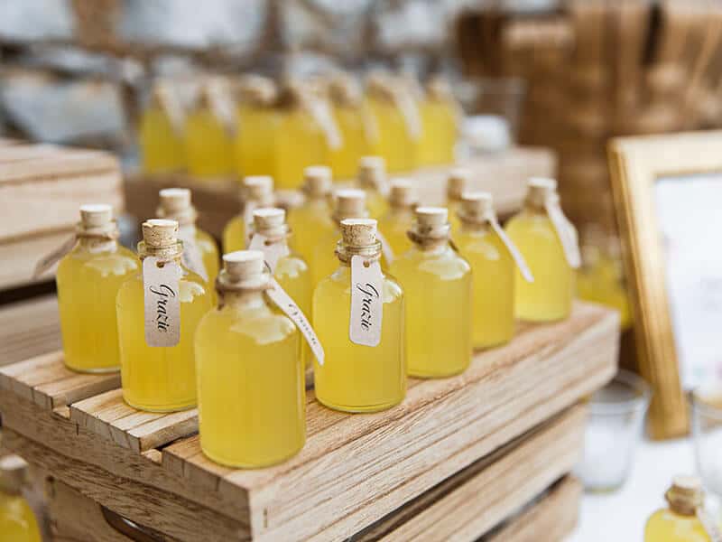 Bottles Limoncello