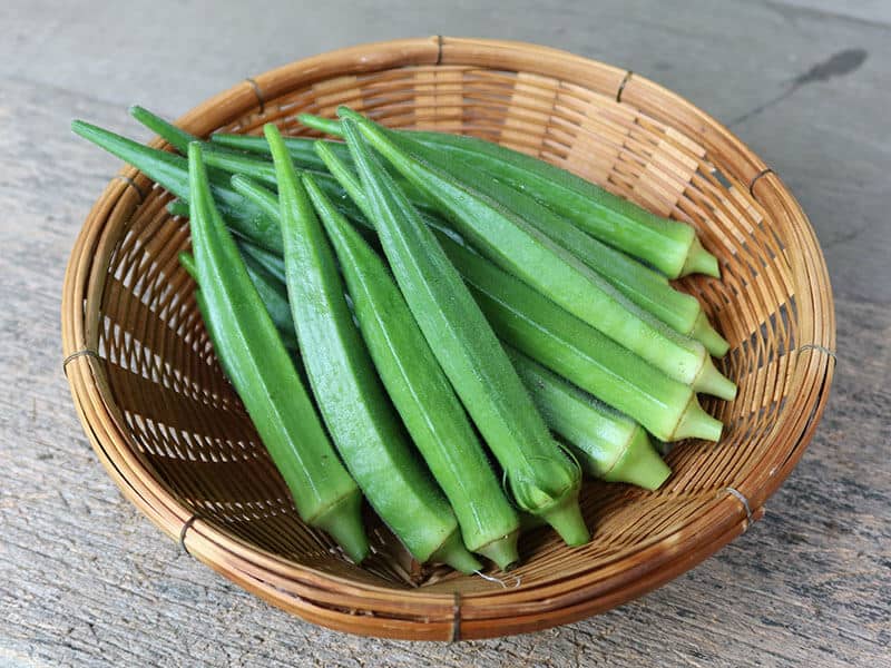 Fresh Green Okra