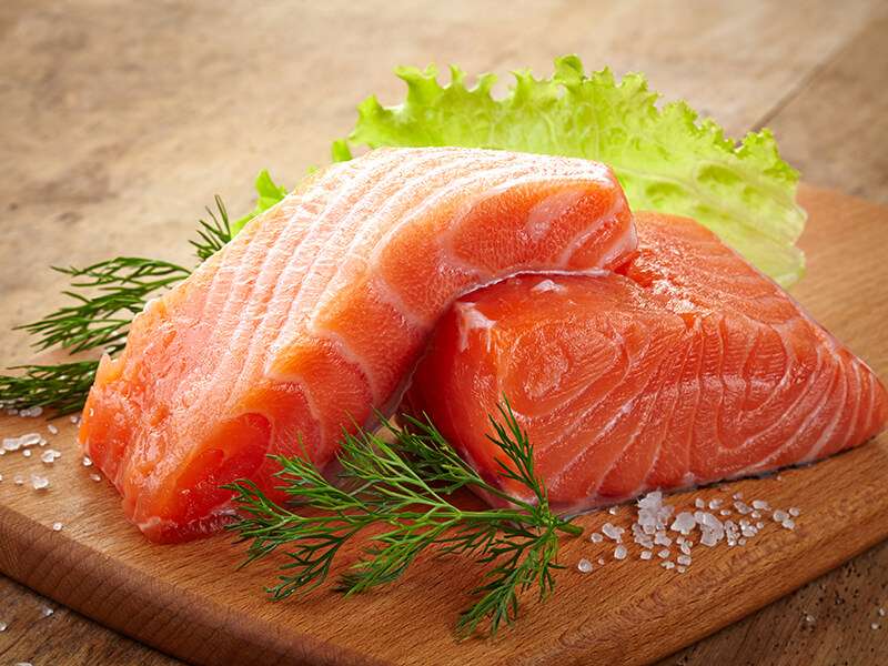 Fresh Raw Salmon