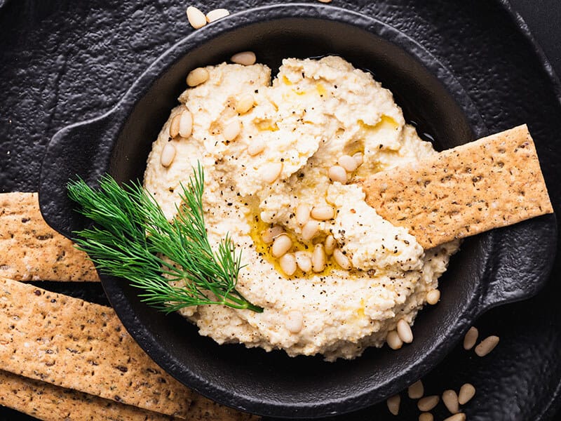 Hummus Vegan Crackers