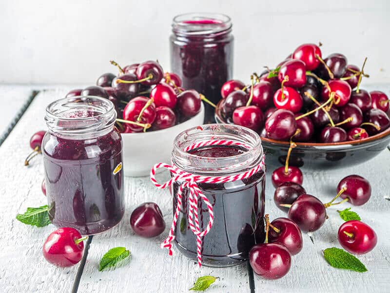 Jar Cherry Jam