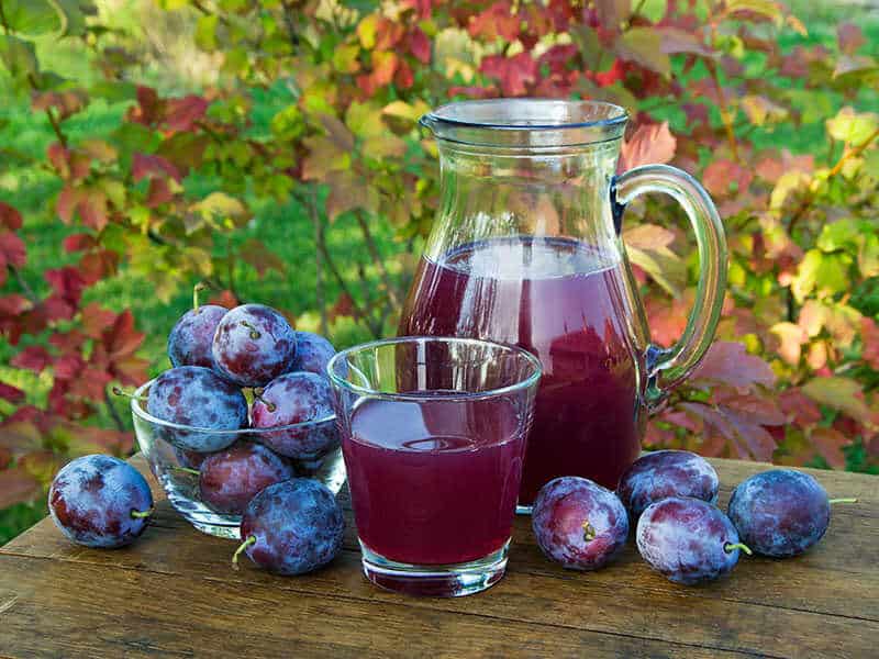 Prune Juice Carafe Glass