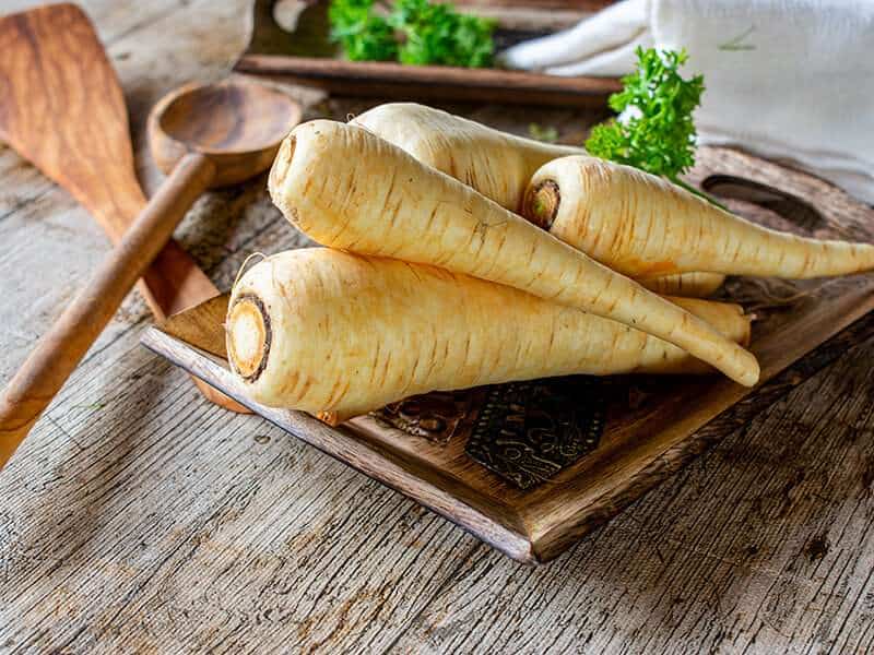 Raw Parsnips