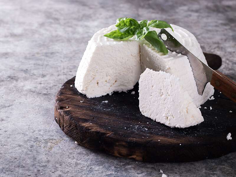 Ricotta Basil Leaf