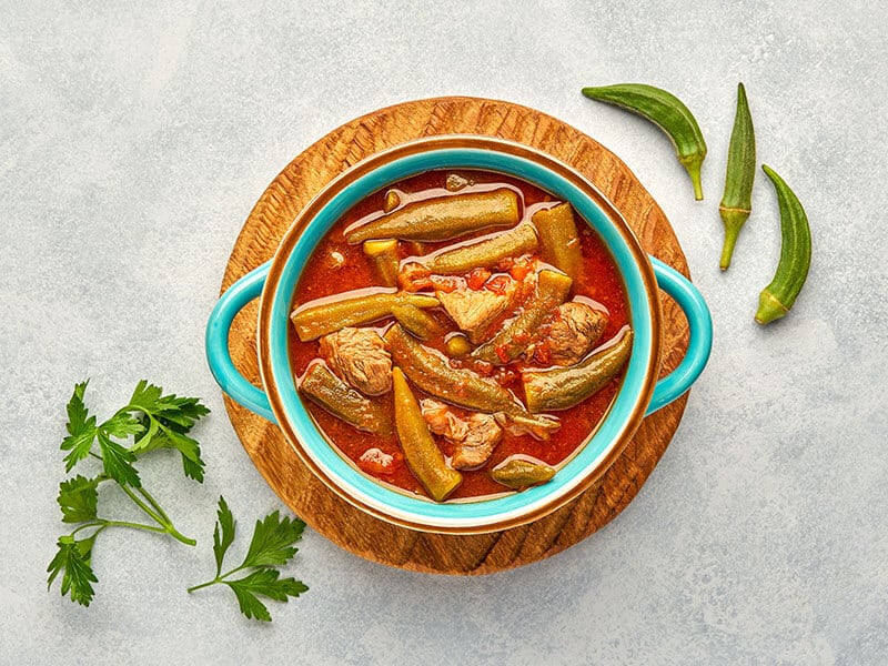 Stewed Okra