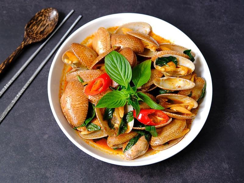 Stir Fried Clams