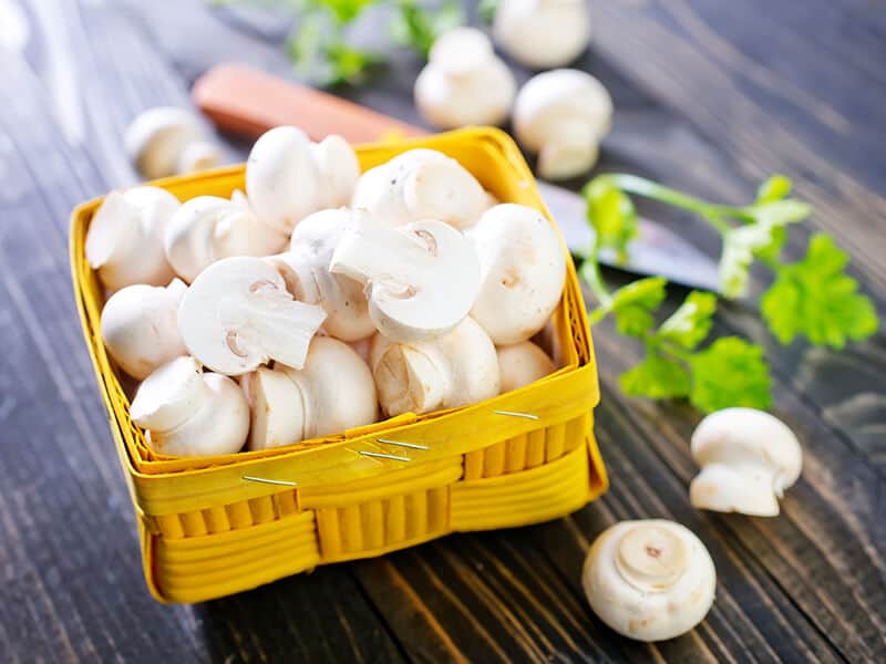 White Mushrooms