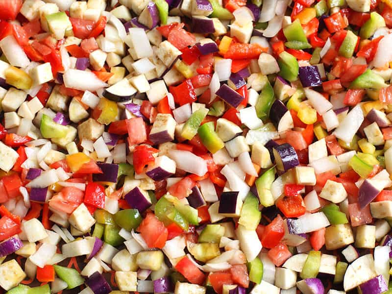 Chopped Vegetables