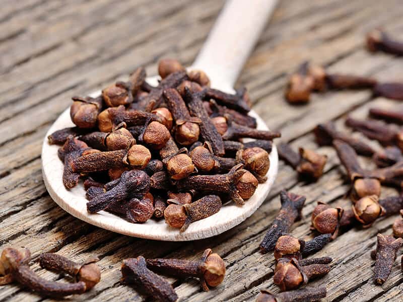 Cloves On Spoon