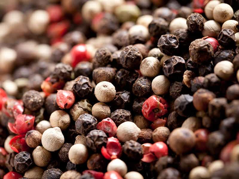 Colorful Peppercorns