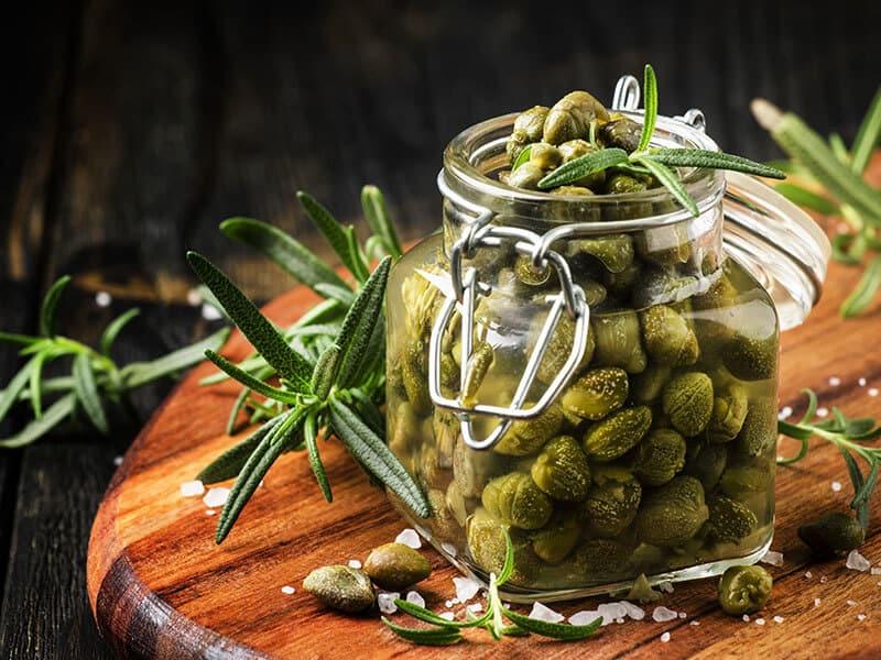 Salted Capers Vinegar