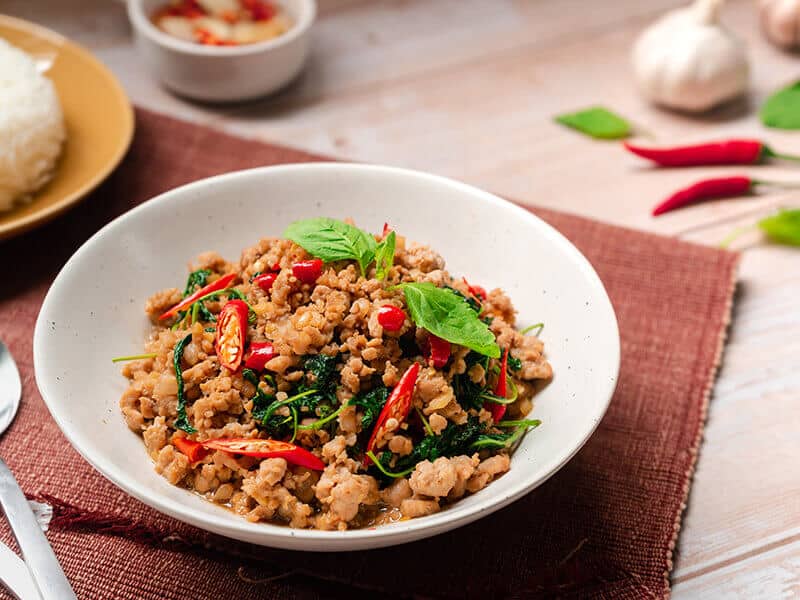 Stirfried Thai Basil