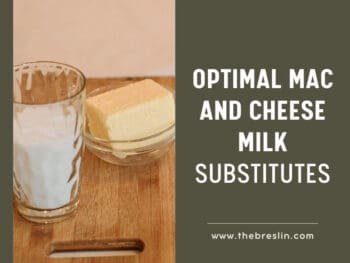 Mac And Cheese Milk Substitutes