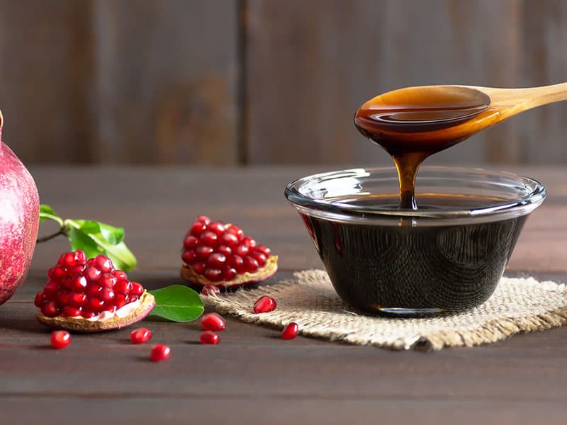 Pomegranate Molasses Glass