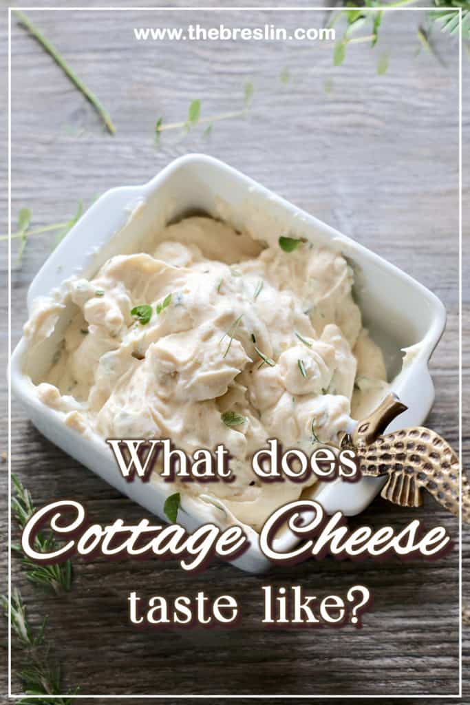 What Does Cottage Cheese Taste Like