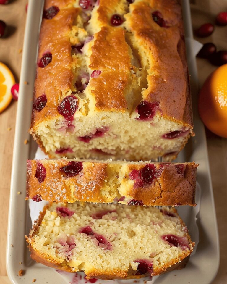 Moist Orange Cranberry Bread Recipe