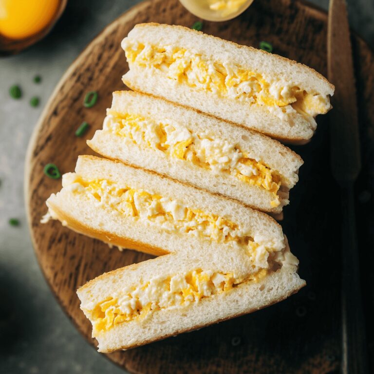 Japanese Egg Sandwich (Tamago Sando) Recipe