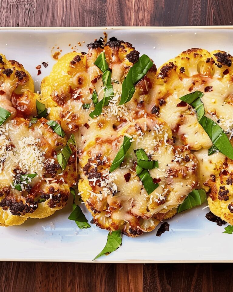 Crispy Cauliflower Parmesan Recipe