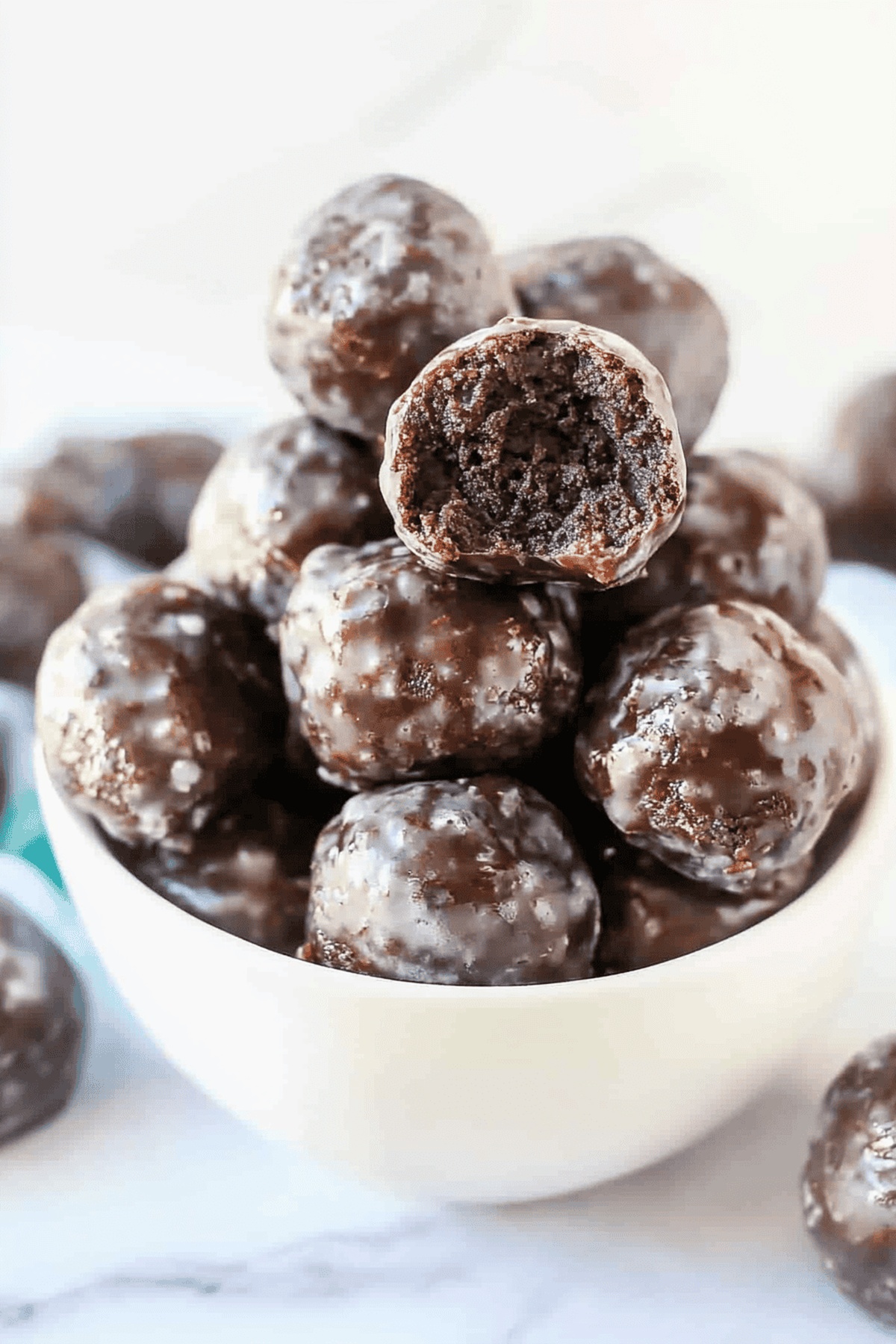 Fluffy Gluten-Free Chocolate Donut Holes Recipe