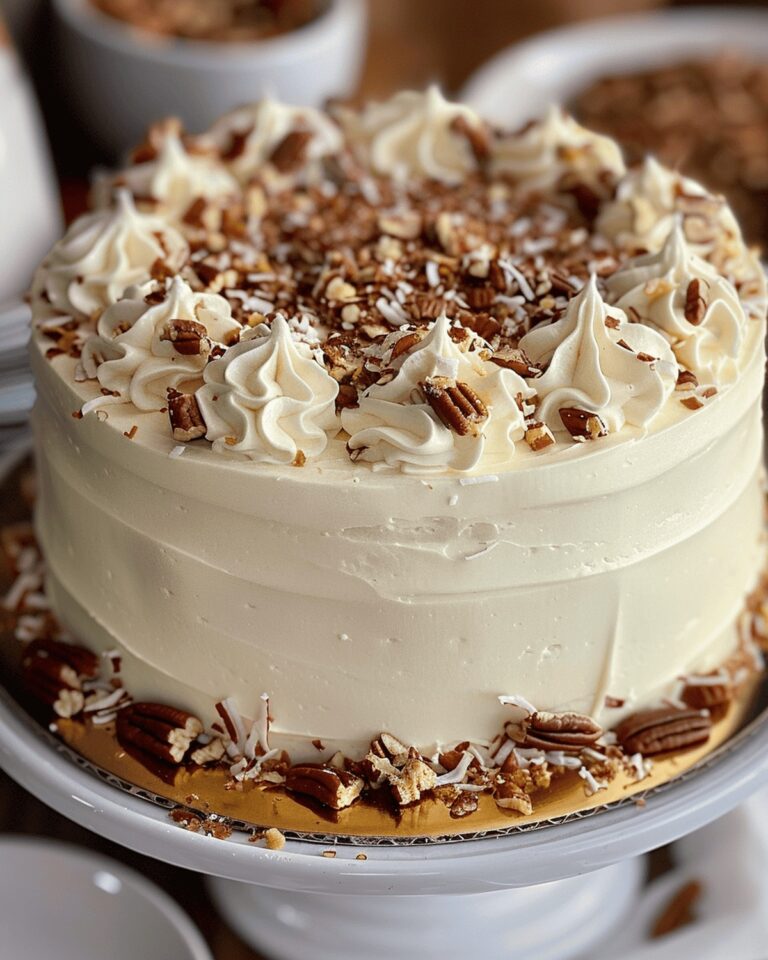 Heavenly Italian Cream Cake Recipe