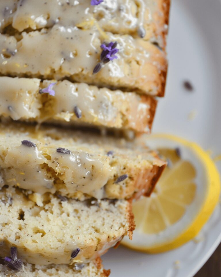 Aromatic Lavender Tea Bread Recipe