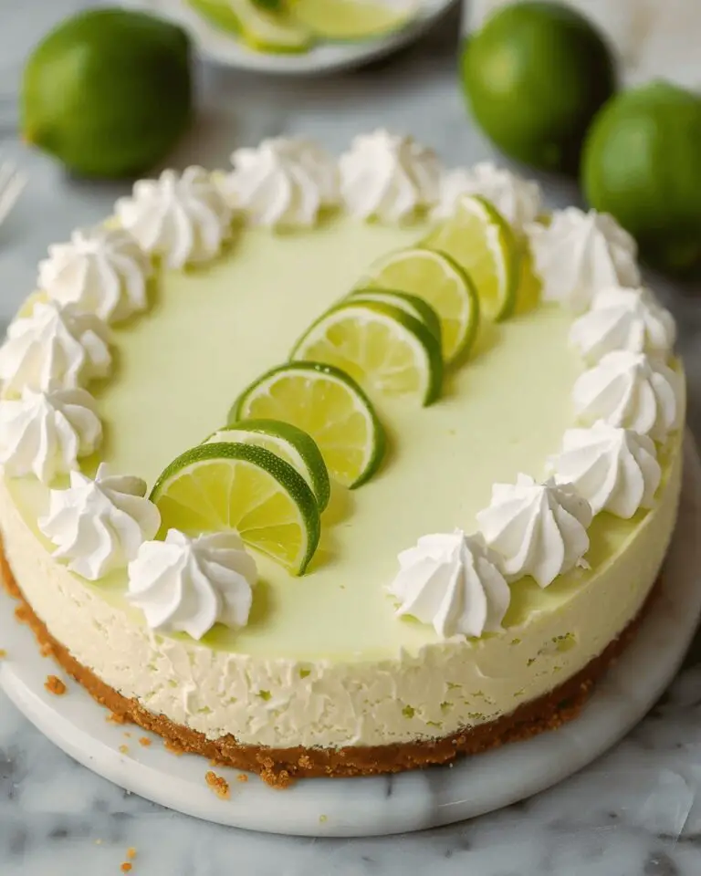 Easy Key Lime Cheesecake Recipe