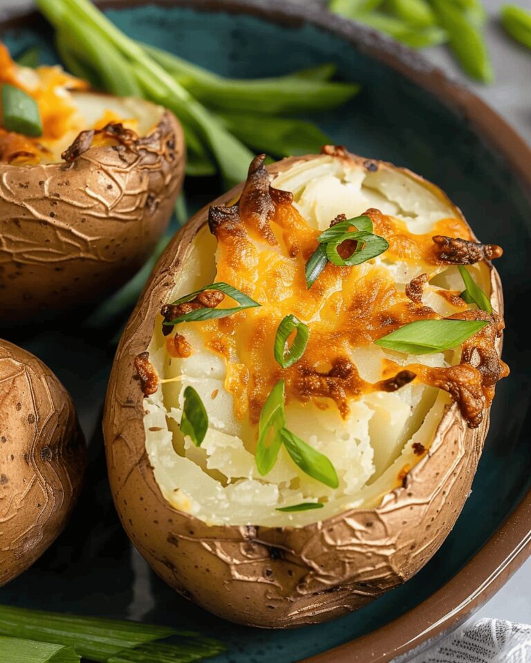 Crispy Air Fryer Baked Potatoes Recipe