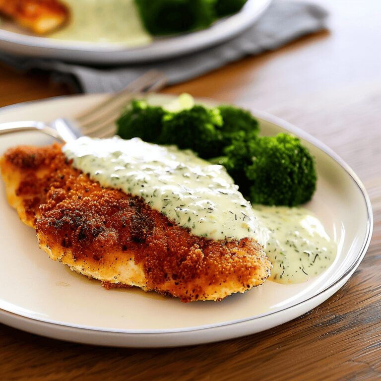 Chicken in Basil Cream Sauce Recipe