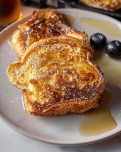 Golden Croissant Toast Recipe