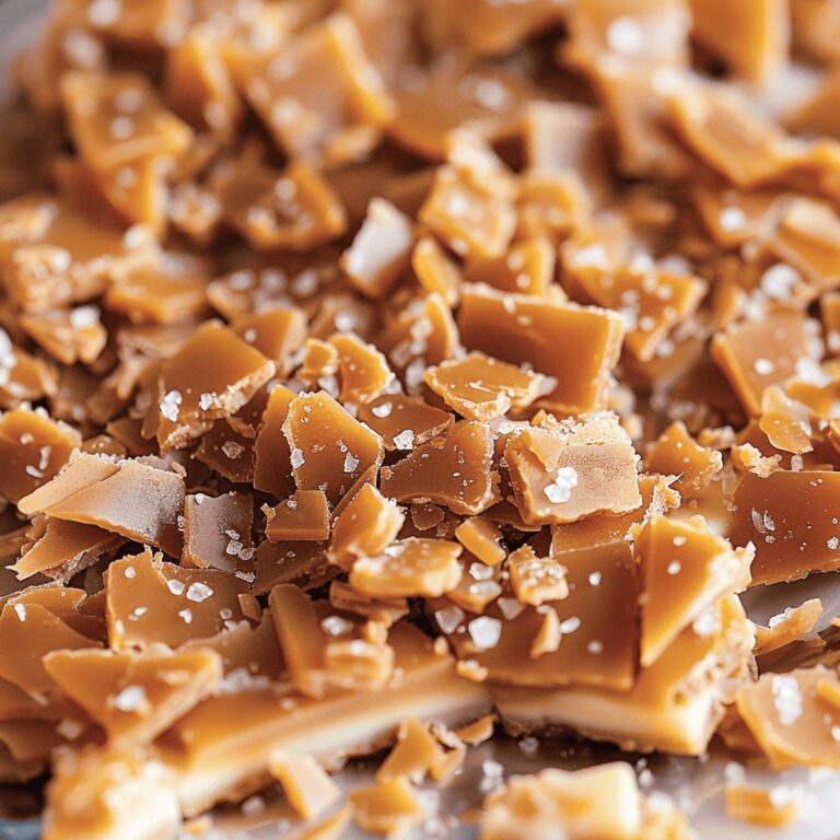 Crunchy Homemade Toffee Bits Recipe