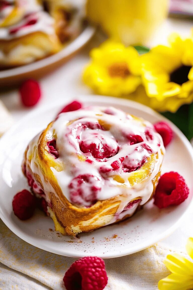 Tantalizing Raspberry Sweet Rolls Recipe