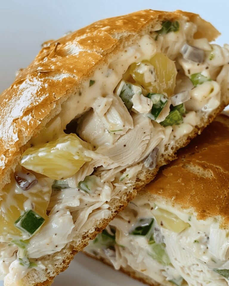 Tropical Pineapple Chicken Salad Sandwiches Recipe