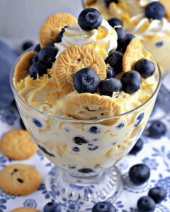 Dreamy Lemon Blueberry Cheesecake Salad Recipe
