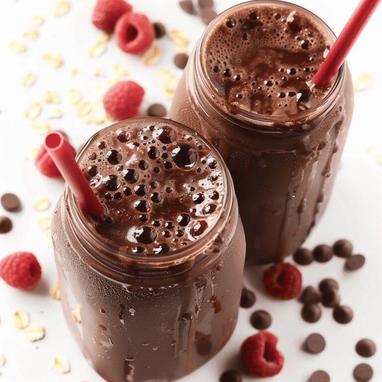 Chocolate Oatmeal Power Smoothie Recipe