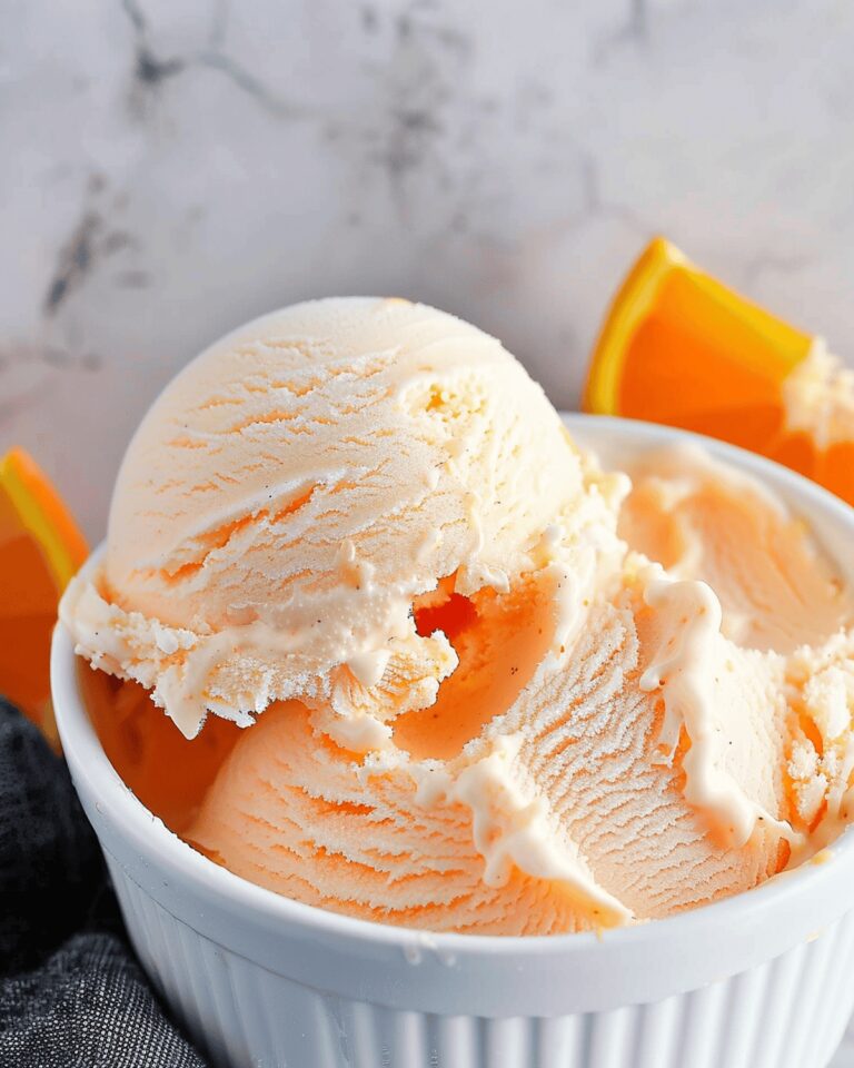 Orange Creamsicle Ice Cream Recipe