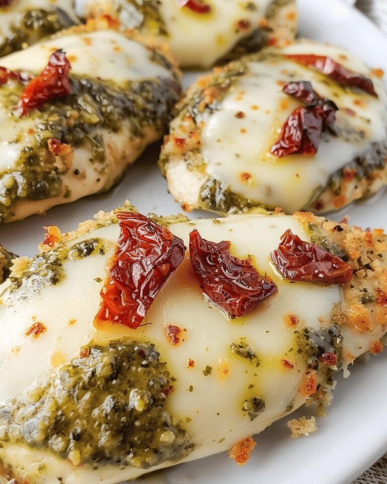 Rustic Pesto Chicken Parmesan Recipe