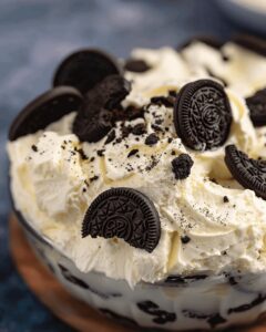 Silky Protein Oreo Cheesecake Dessert Recipe