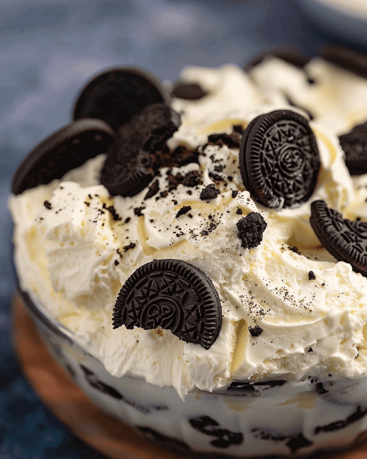 Silky Protein Oreo Cheesecake Dessert Recipe