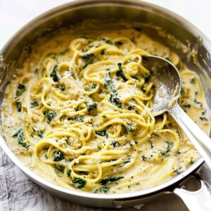 Gooey Gruyere Spaghetti Recipe
