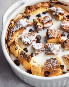 Velvety Tres Leches Bread Pudding Recipe