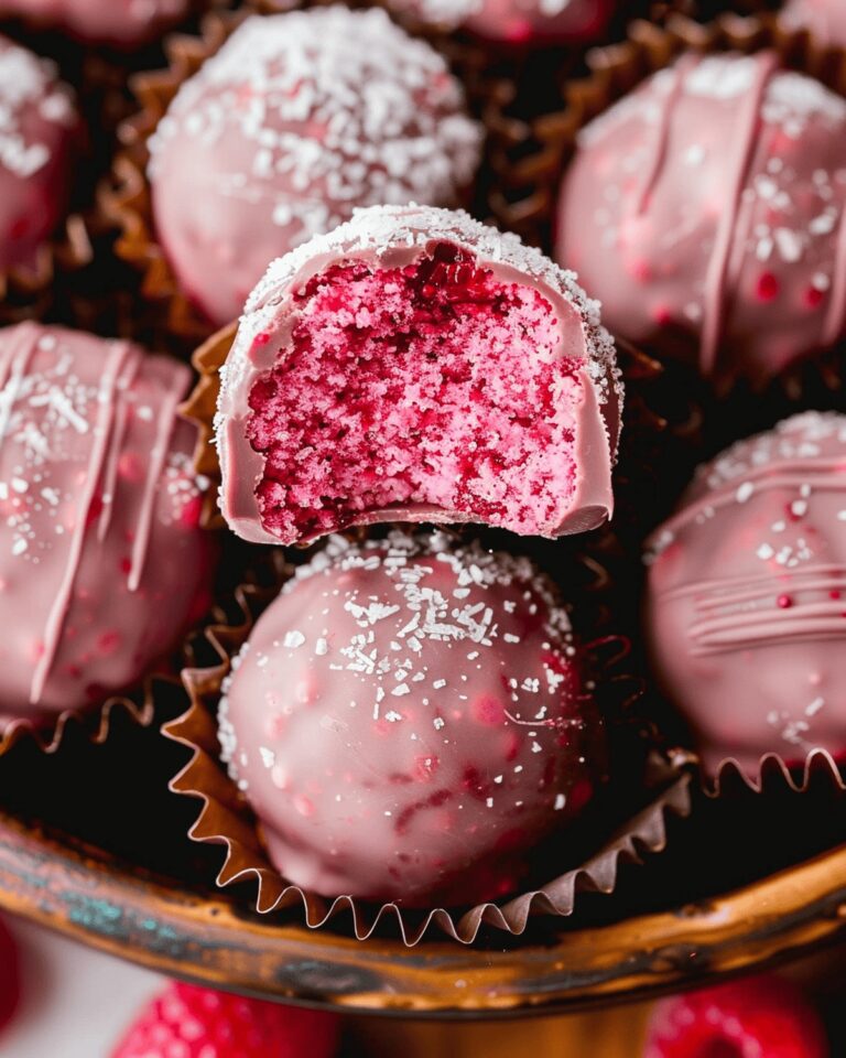 Silky Raspberry Truffles Recipe