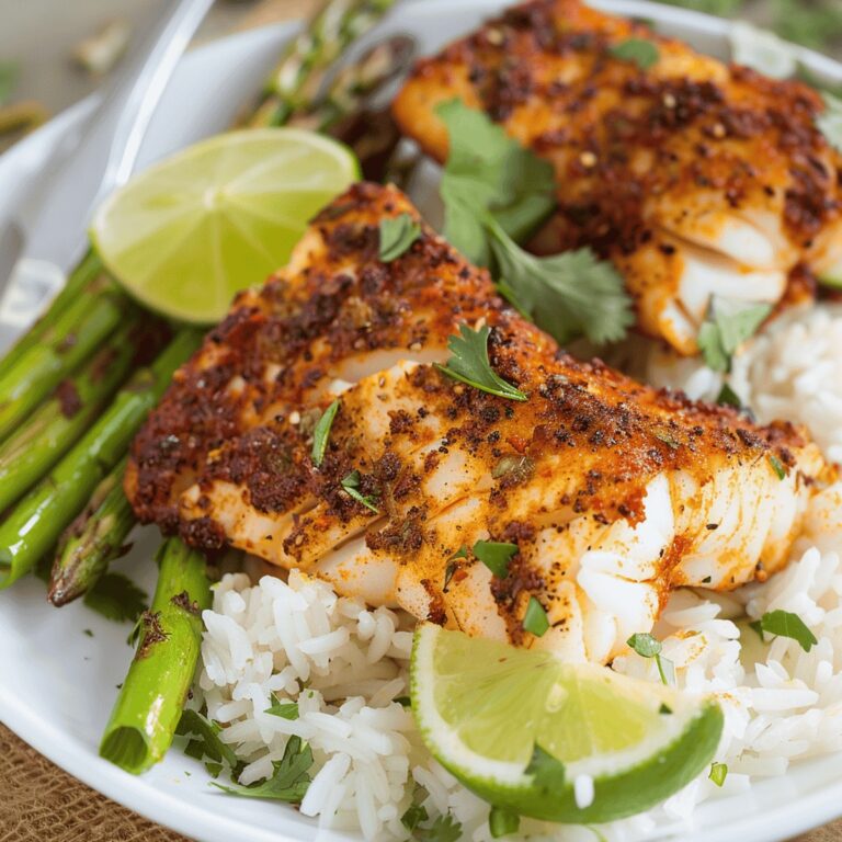 Zesty Chili-Lime Cod Fillets Recipe