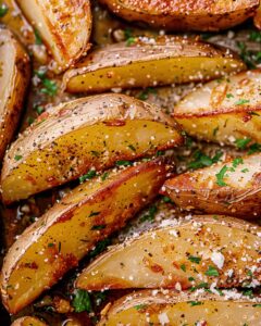 Crispy Baked Potato Wedges Recipe