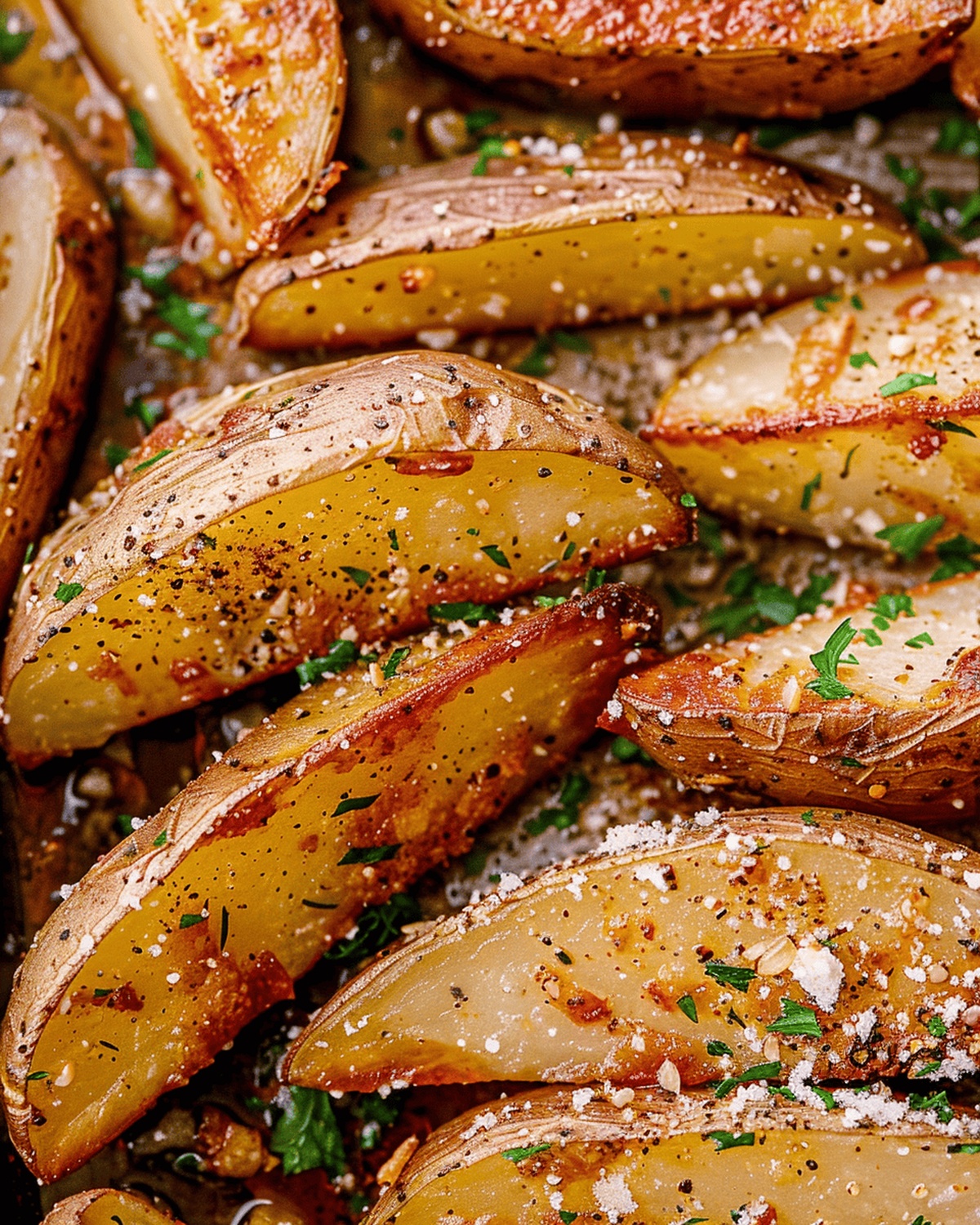 Crispy Baked Potato Wedges Recipe