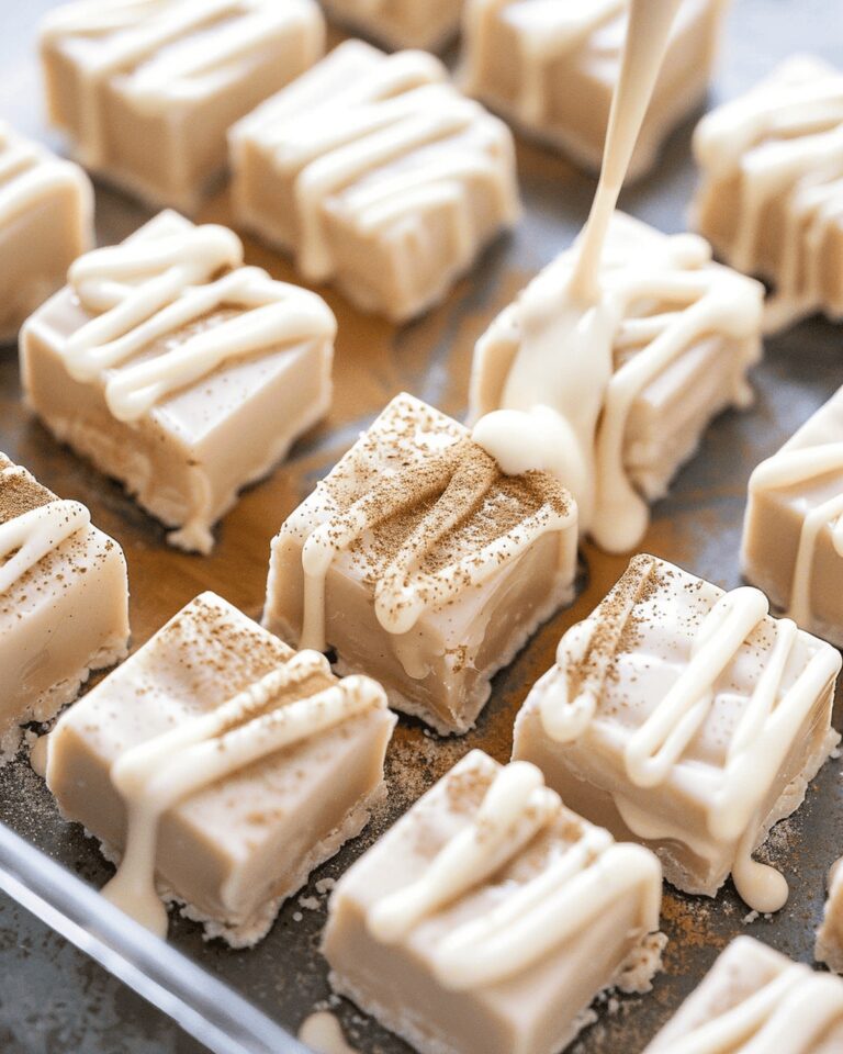 Gooey Cinnamon Roll Fudge Recipe
