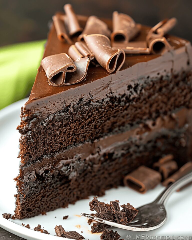 Decadent Chocolate Layer Cake Recipe