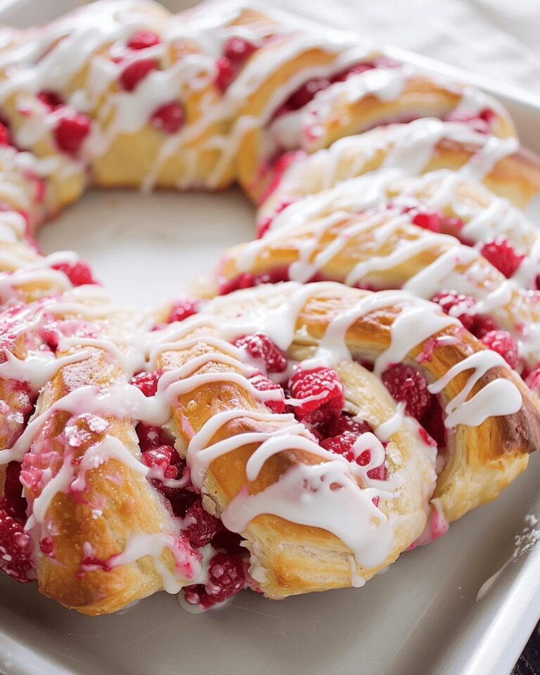 Tangy Lemon Raspberry Cream Cheese Danish Rolls Recipe