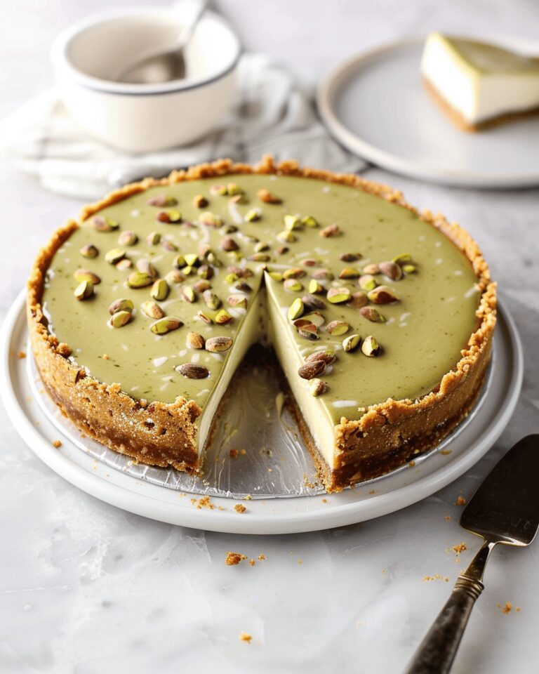 Dreamy Pistachio Cheesecake Recipe