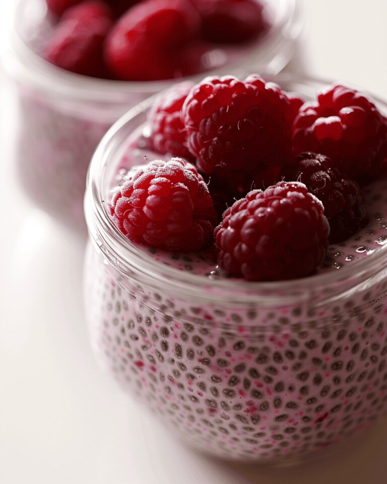 Luxurious Raspberry Chia Pudding Recipe